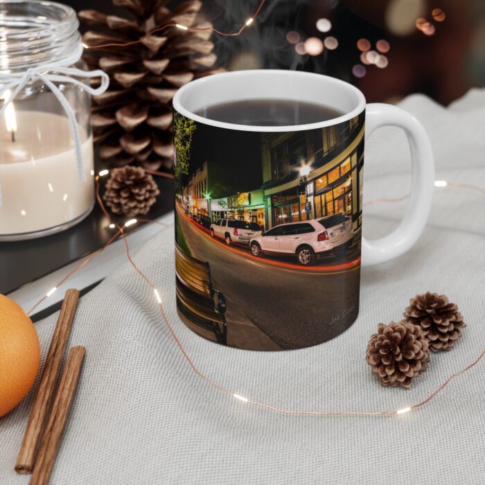Mitchell Street, Petoskey Mi 11oz coffee mug - Image 4