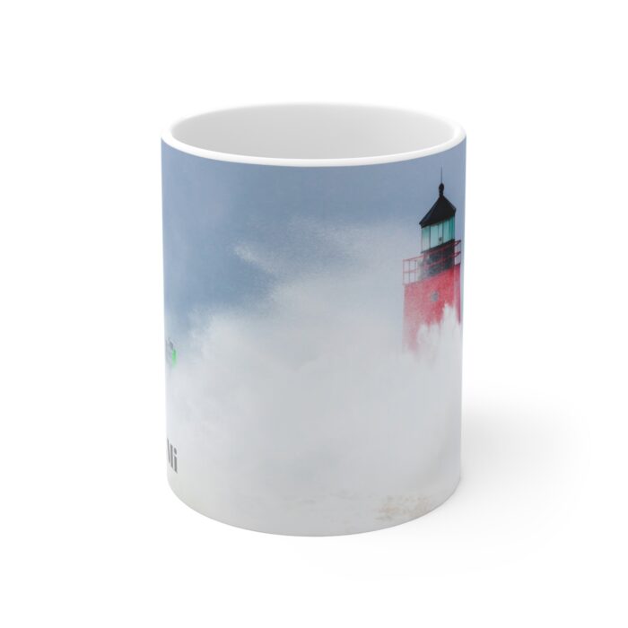 Blizzard Light 11oz coffee mug - Image 2