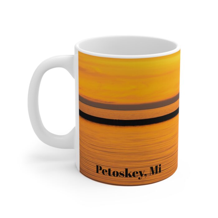 Liquid Gold, Petoskey Mi 11oz coffee mug