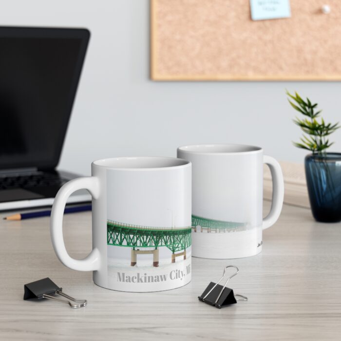 Bridge in Haze 11oz coffee mug - Image 3