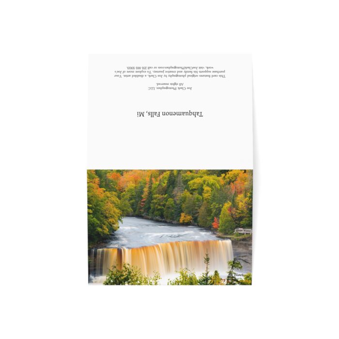 Fall Falls Greeting Cards (1, 10, 30, and 50pcs) - Image 8