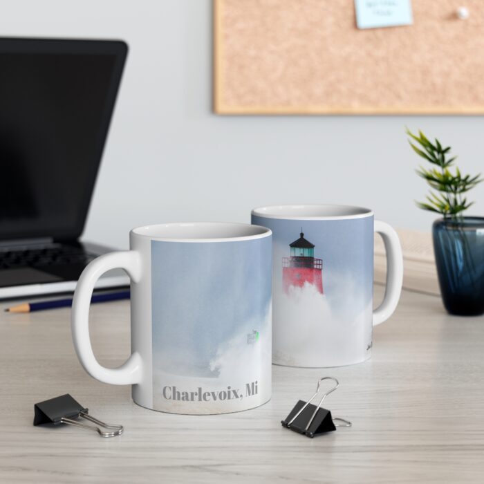 Blizzard Light 11oz coffee mug - Image 3