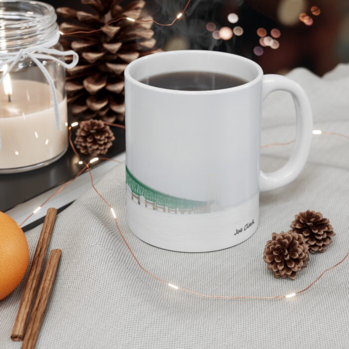 Bridge in Haze 11oz coffee mug - Image 4