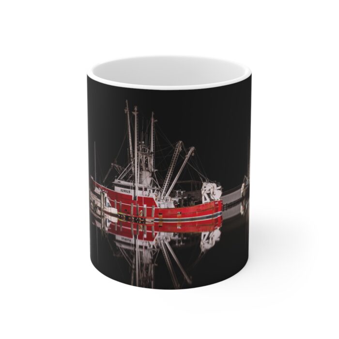Red Trawler 11oz coffee mug - Image 2
