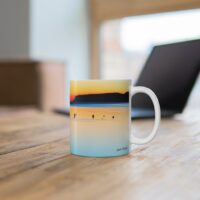 Leelanau Sunrise 11oz coffee mug - Image 4
