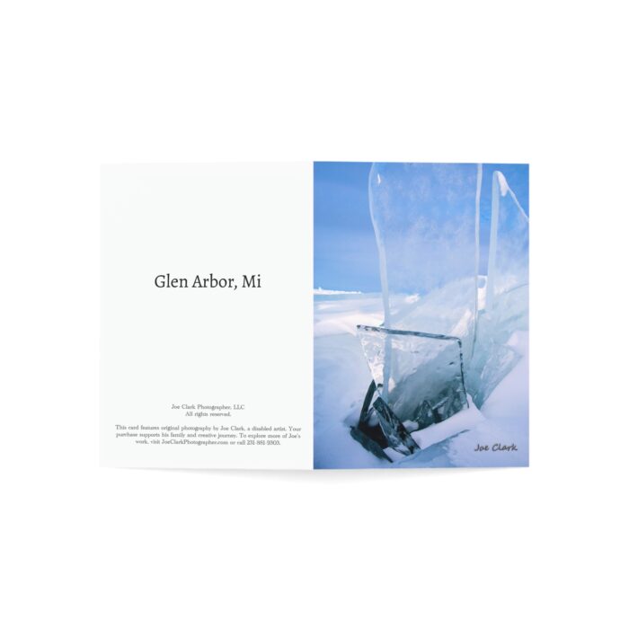 Copy of Ice Glass 1 Greeting Cards (1, 10, 30, and 50pcs) - Image 3