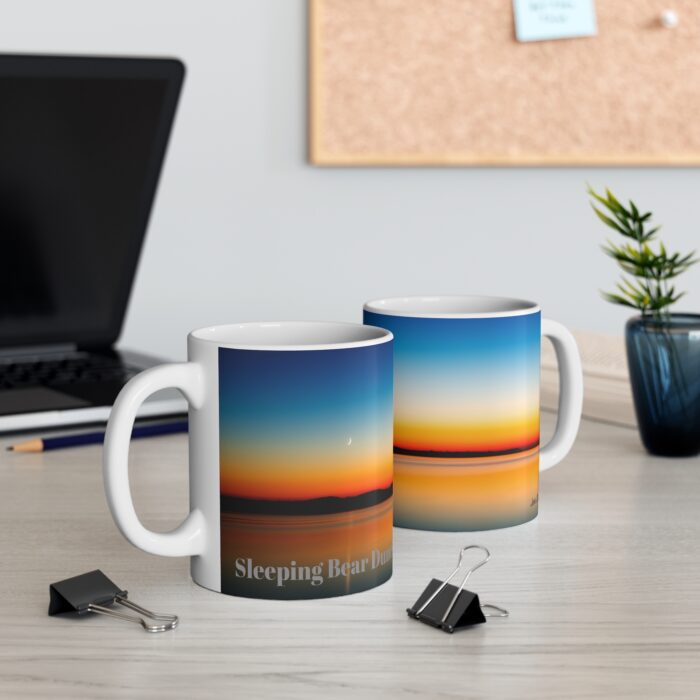 Leelanau Sunset 11oz coffee mug - Image 3