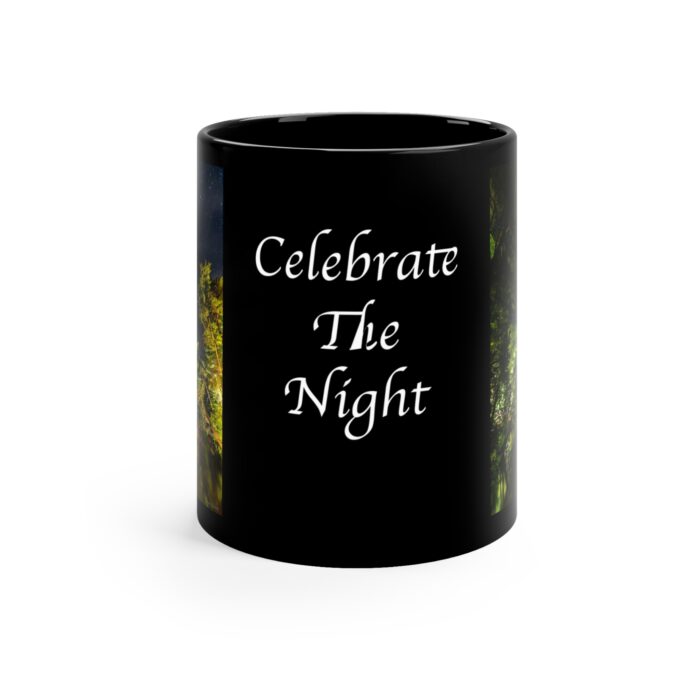 Black Coffee Mug, 11oz