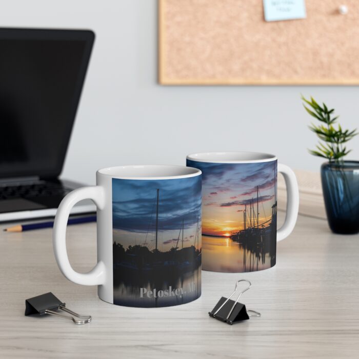Sailors' Delight, Petoskey Mi 11oz coffee mug - Image 3