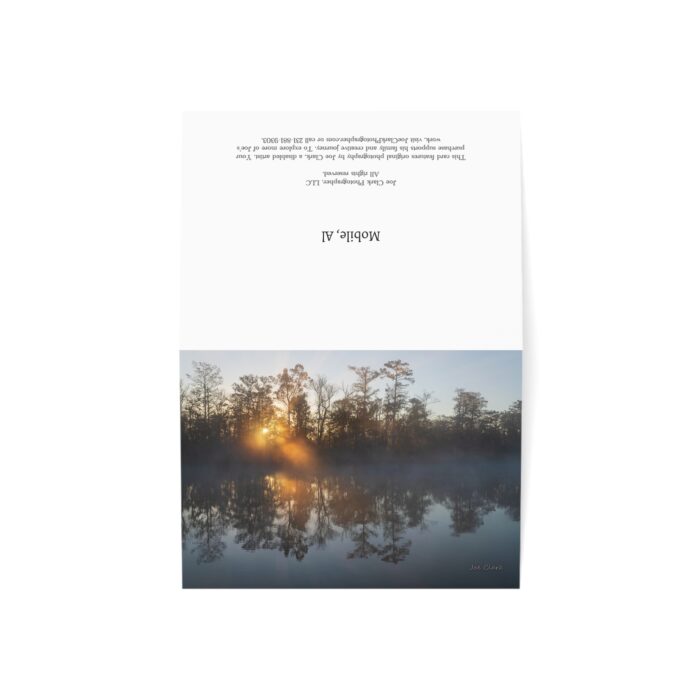 Brackish Sunrise Greeting Cards (1, 10, 30, and 50pcs) - Image 8