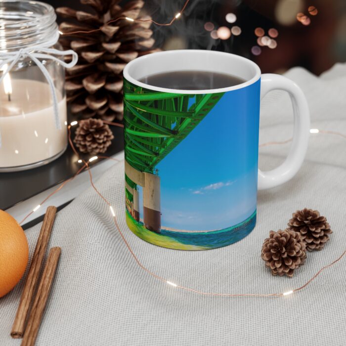Tropical Mackinaw 11oz coffee mug - Image 4