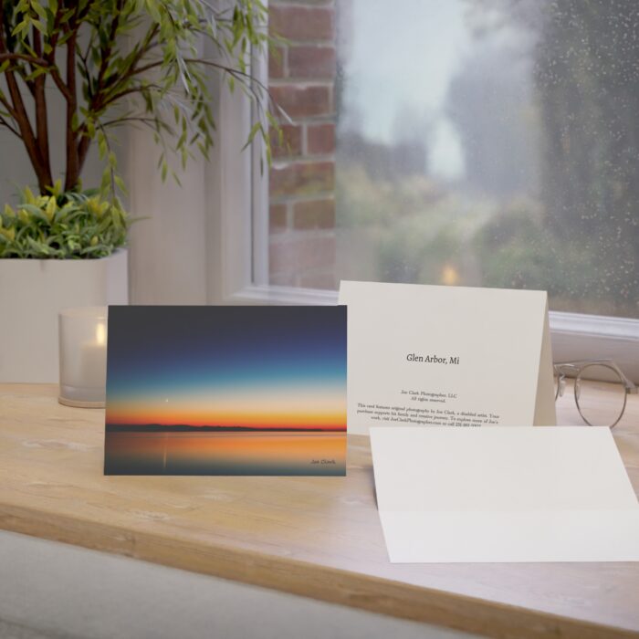 Leelanau Sunset Greeting Cards (1, 10, 30, and 50pcs) - Image 9