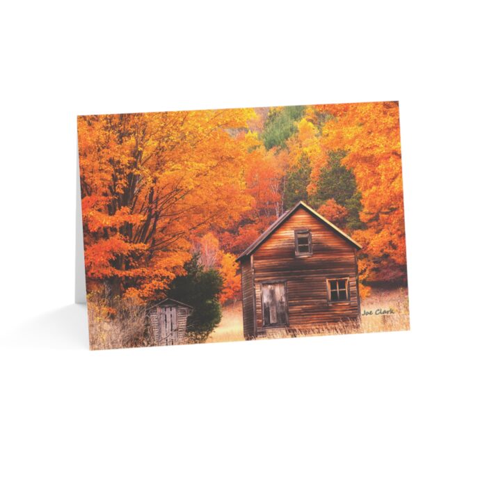Fall Farm Greeting Cards (1, 10, 30, and 50pcs)