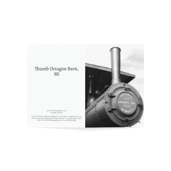 Steam Tractor Greeting Cards (1, 10, 30, and 50pcs) - Image 6