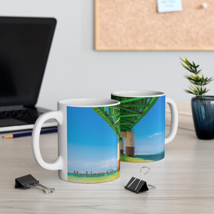 Tropical Mackinaw 11oz coffee mug - Image 3