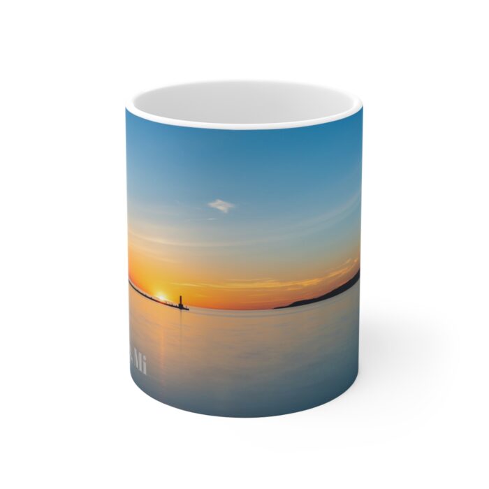 Peaceful Evening, Petoskey Mi 11oz coffee mug - Image 2