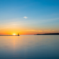 Peaceful Evening, Petoskey Mi 11oz coffee mug - Image 6