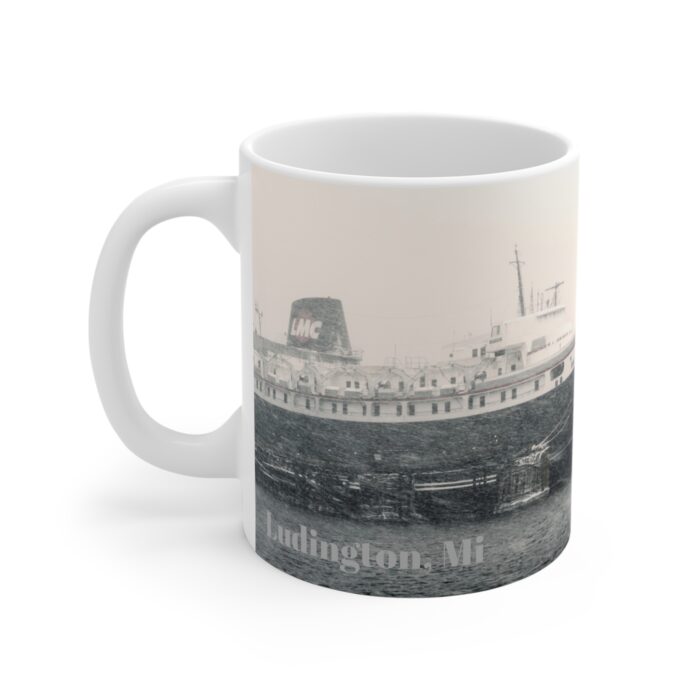 Bad Day for a Sail Ludington 11oz coffee mug
