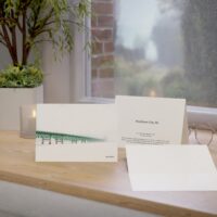 Bridge in Haze Greeting Cards (1, 10, 30, and 50pcs) - Image 9