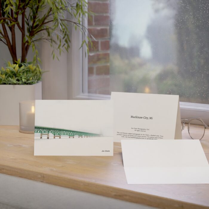 Bridge in Haze Greeting Cards (1, 10, 30, and 50pcs) - Image 14