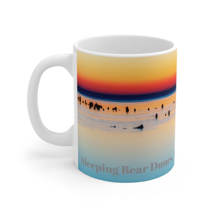 Leelanau Sunrise 11oz coffee mug