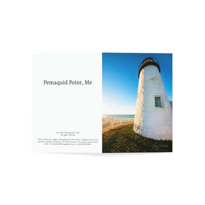 Pemaquid Point Lighthouse  Greeting Cards (1, 10, 30, and 50pcs) - Image 9