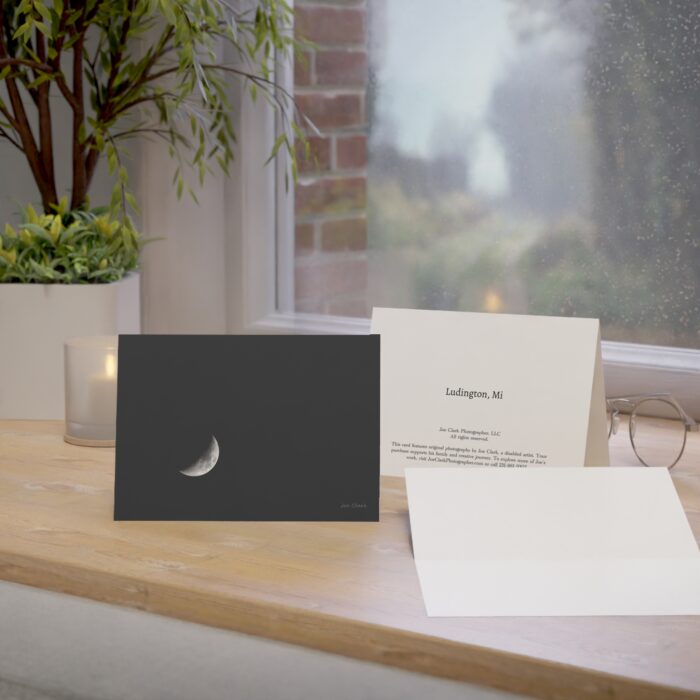 Luna, Alone Greeting Cards (1, 10, 30, and 50pcs) - Image 9