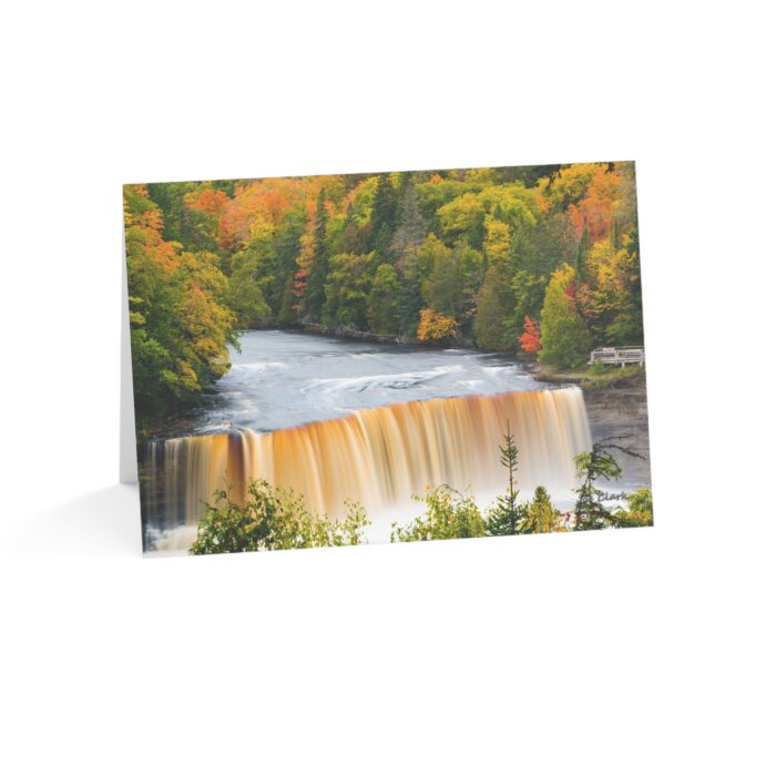 Fall Falls Greeting Cards (1, 10, 30, and 50pcs) - Image 6
