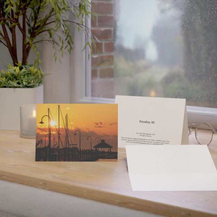 Waterfront View Greeting Cards (1, 10, 30, and 50pcs) - Image 9