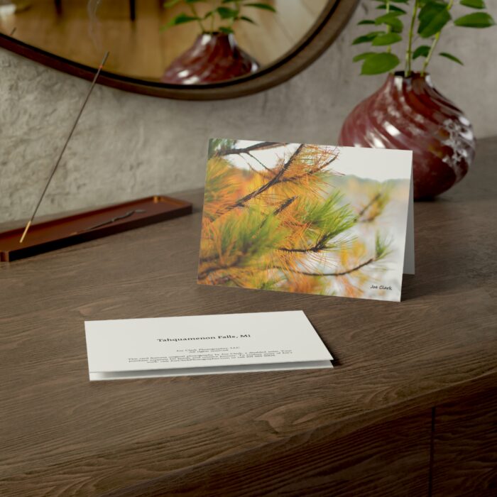 Golden Pine Greeting Cards (1, 10, 30, and 50pcs) - Image 10
