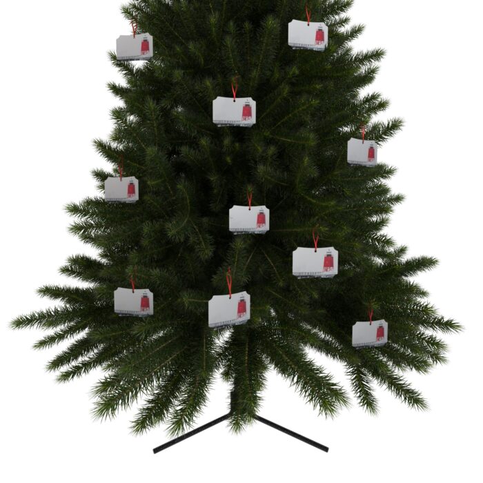 Charlevoix Snowstorm Ornaments (1pc, 5pcs, 10pcs, 20pcs) - Image 11