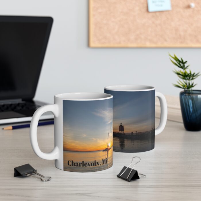 Charlevoix Evening 11oz coffee mug - Image 3