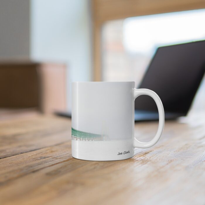 Bridge in Haze 11oz coffee mug - Image 5