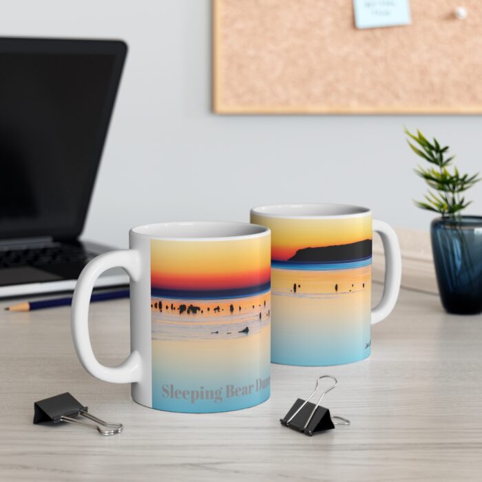 Leelanau Sunrise 11oz coffee mug - Image 3