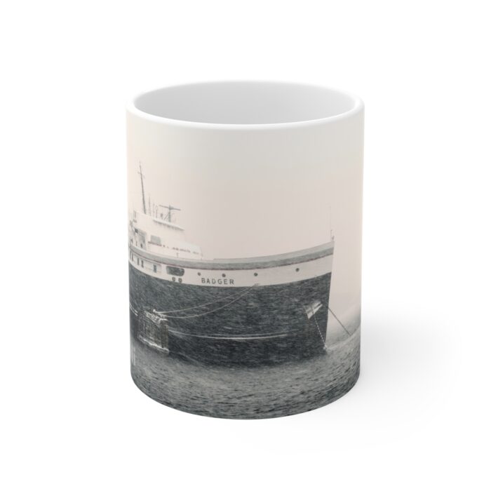 Bad Day for a Sail Ludington 11oz coffee mug - Image 2