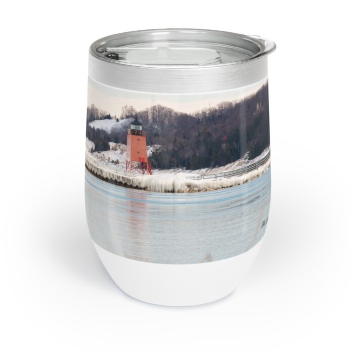 Charlevoix Light in Winter Chilled Tumbler - Image 4