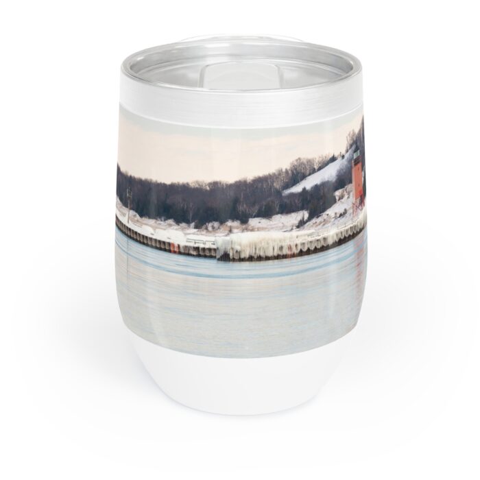 Charlevoix Light in Winter Chilled Tumbler