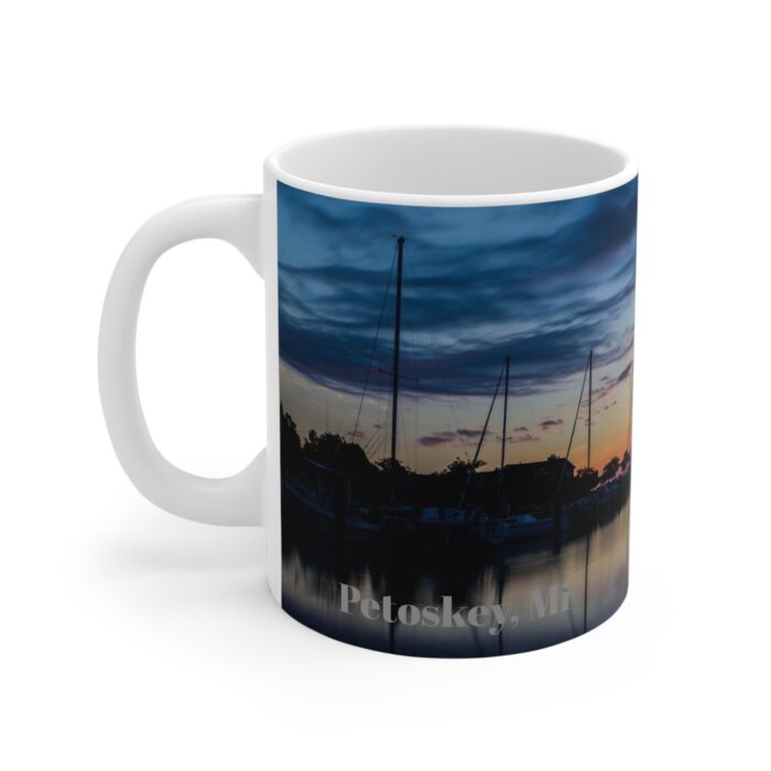 Sailors' Delight, Petoskey Mi 11oz coffee mug