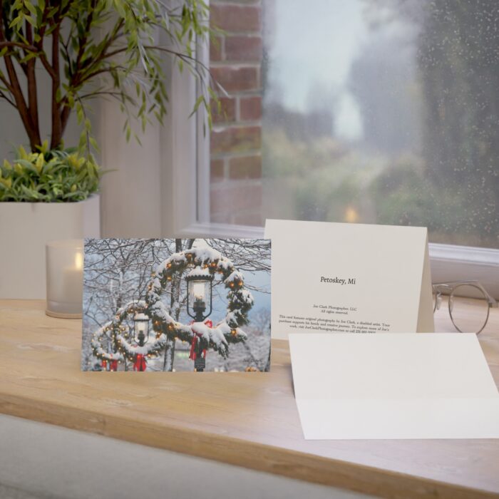 Gaslight Wreaths Greeting Cards (1, 10, 30, and 50pcs) - Image 9