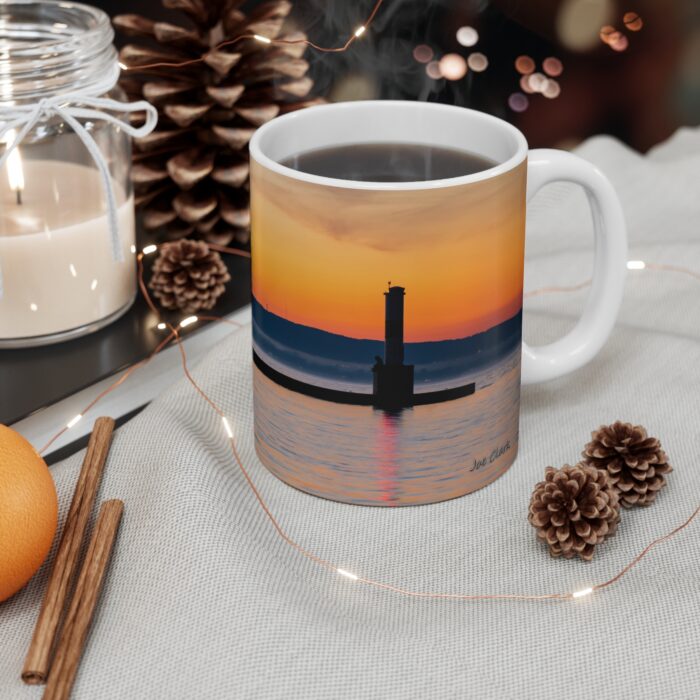 Friday Night, Petoskey Mi 11oz coffee mug - Image 4