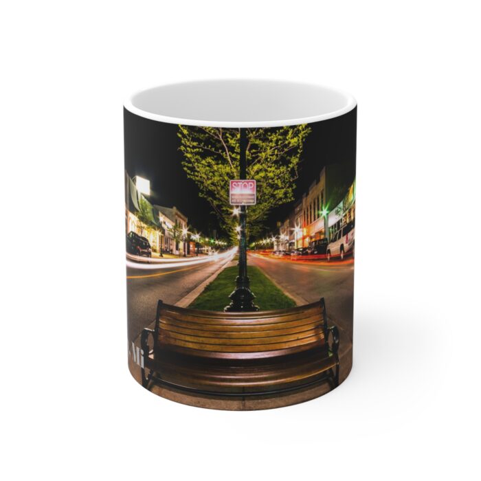 Mitchell Street, Petoskey Mi 11oz coffee mug - Image 2