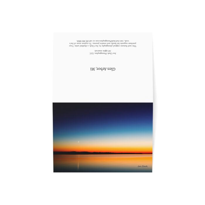 Leelanau Sunset Greeting Cards (1, 10, 30, and 50pcs) - Image 8