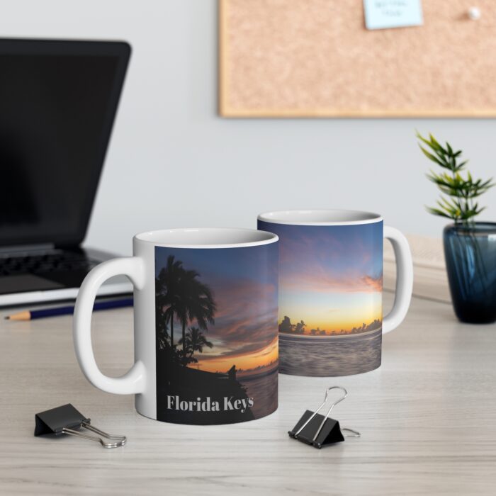 Fishing in Marathon 11oz coffee mug - Image 3