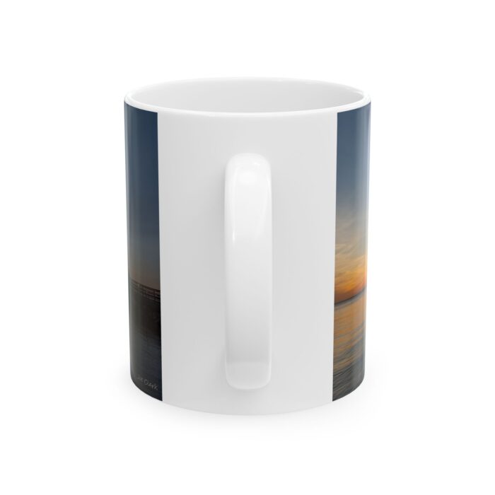"Charlevoix Sunset" Ceramic Mug, (11oz, 15oz) - Image 2