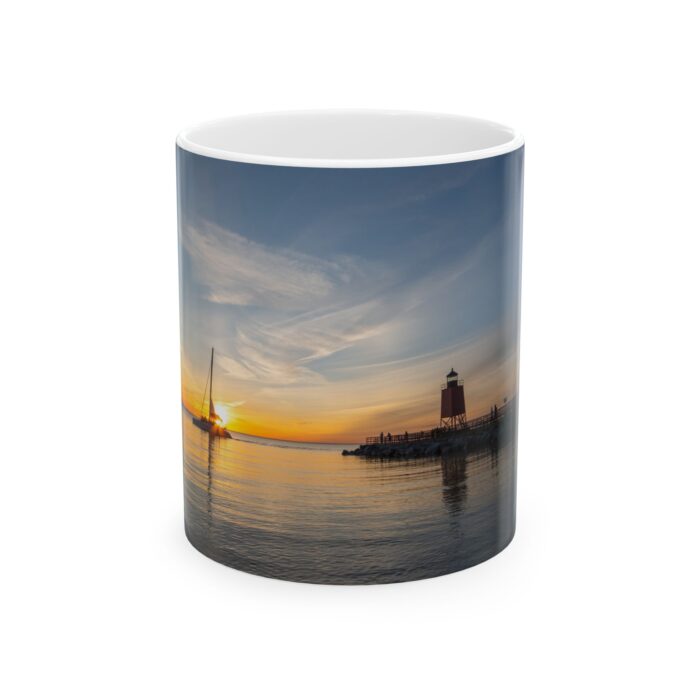 "Charlevoix Sunset" Ceramic Mug, (11oz, 15oz)
