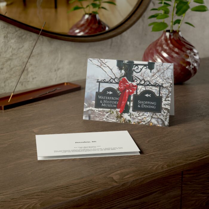 Downtown Winter Signage Greeting Cards (1, 10, 30, and 50pcs) - Image 10