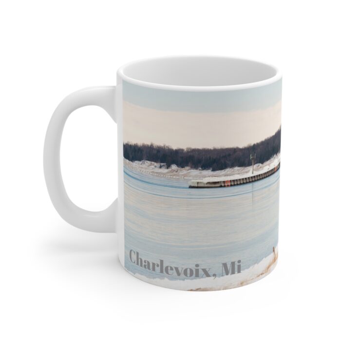 Charlevoix Light in Winter 11oz coffee mug