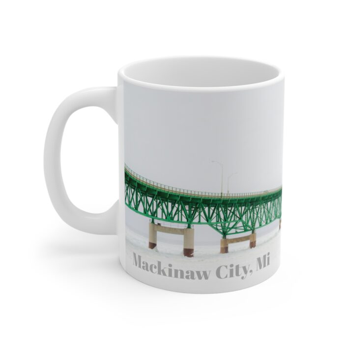 Bridge in Haze 11oz coffee mug