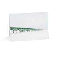 Bridge in Haze Greeting Cards (1, 10, 30, and 50pcs)