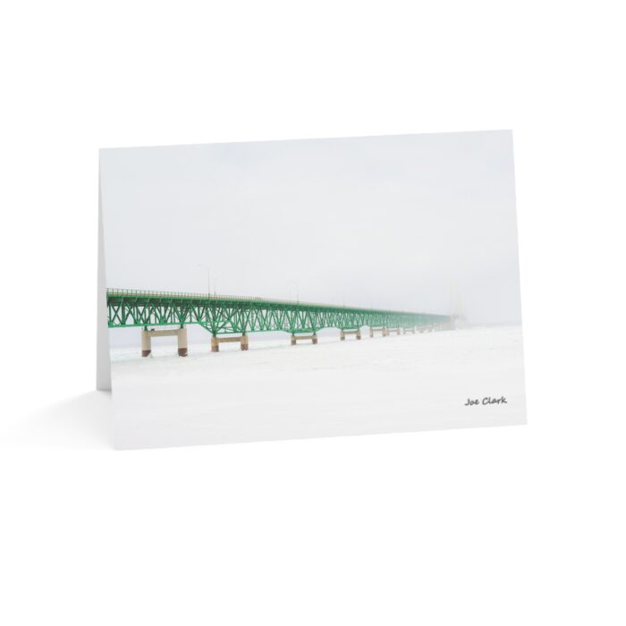 Bridge in Haze Greeting Cards (1, 10, 30, and 50pcs) - Image 21